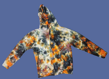 Load image into Gallery viewer, Hooded zip up sweatshirt size Medium
