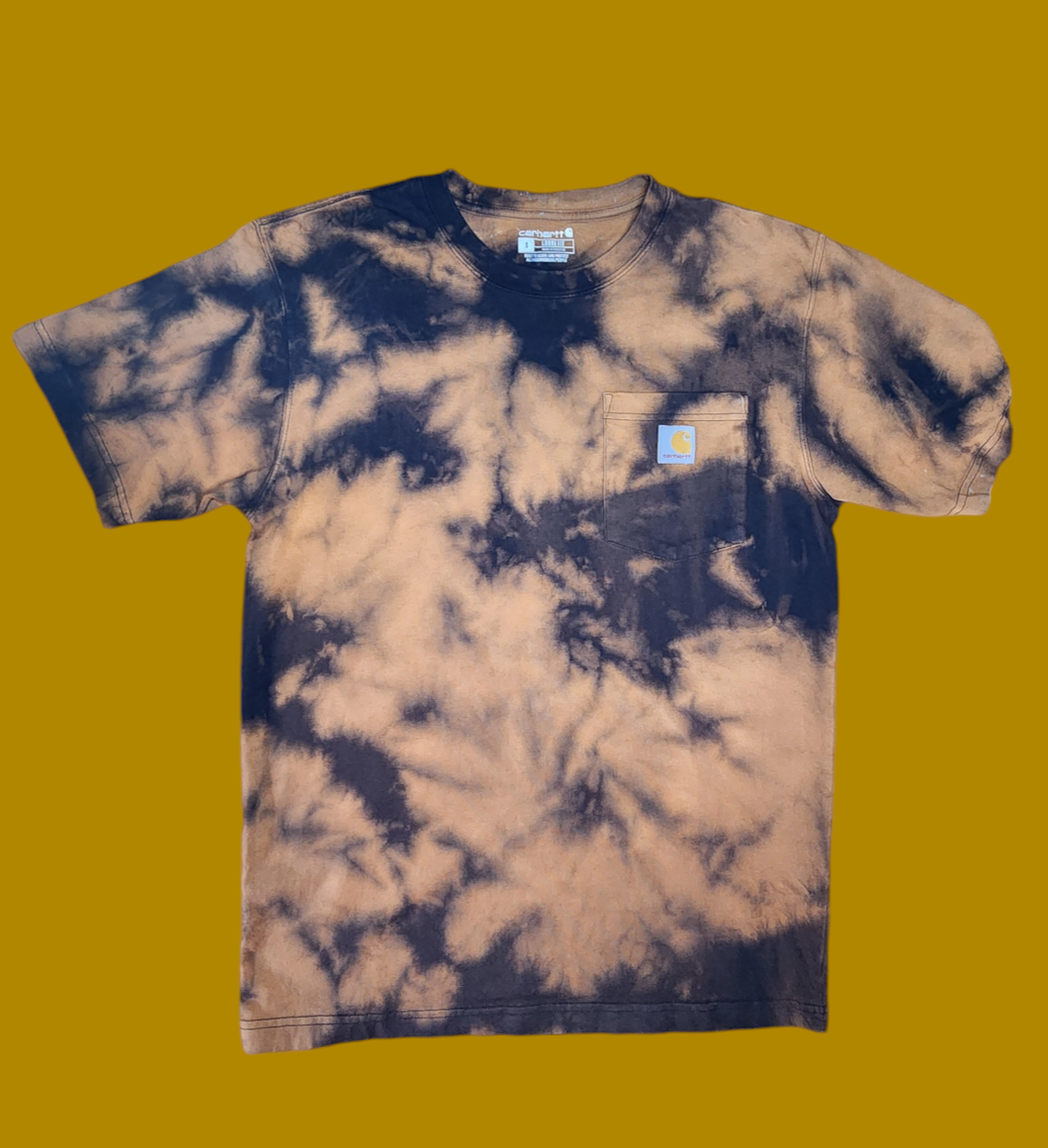 Reverse Carhartt short Sleeve Pocket Loose Fit Small