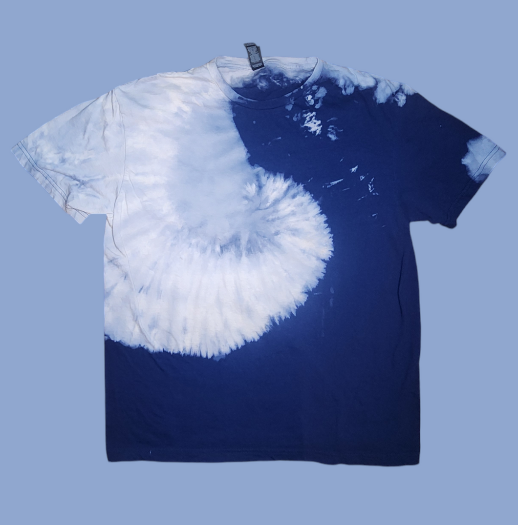 Reverse short sleeve navy size adult large