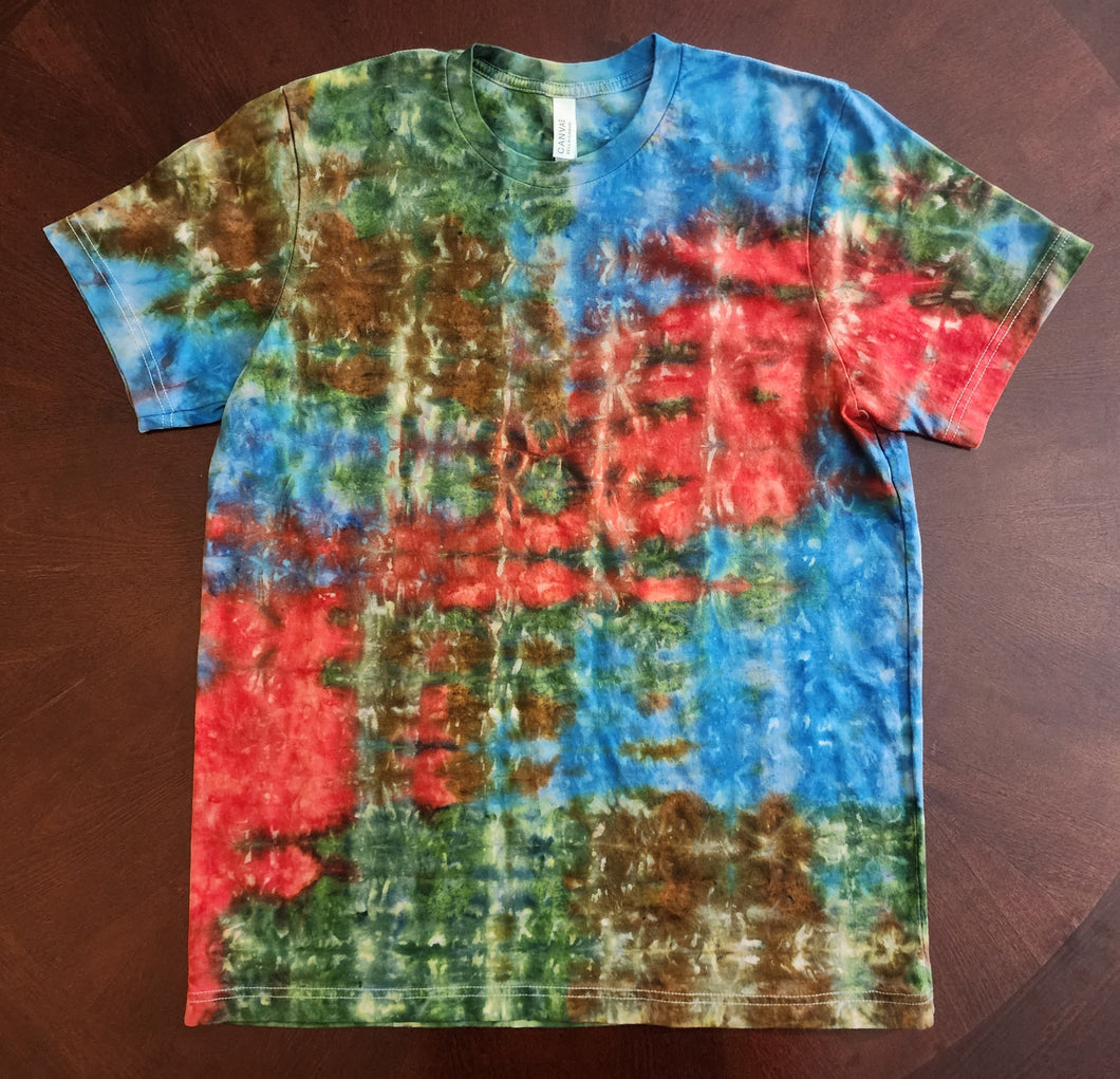 Glitch Short Sleeve Tshirt Adult Large